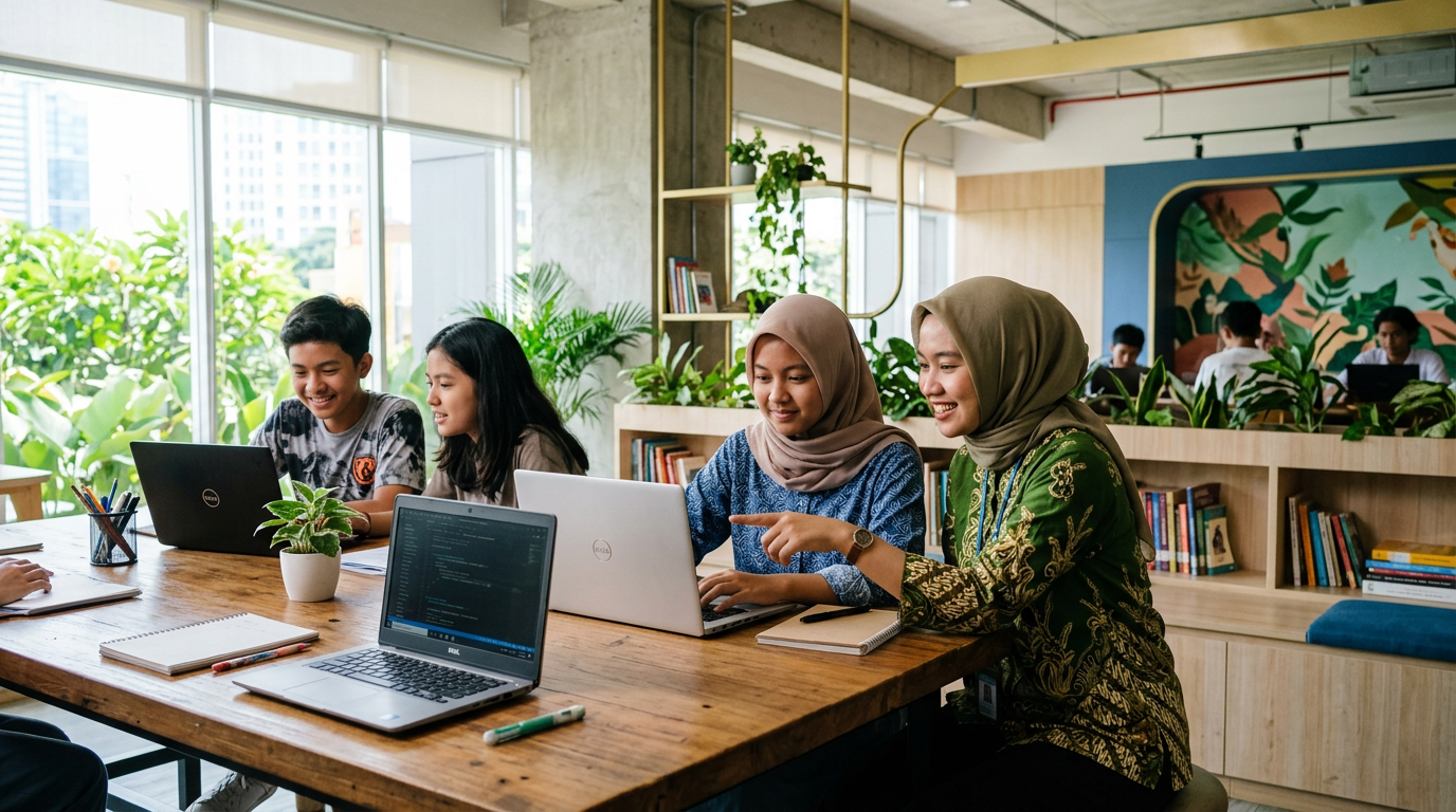 Pendampingan pendidikan anak yatim oleh LIVE SDY LAMONGAN